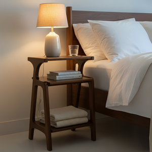 Trika – Teak Wood 3-Tier Side Table